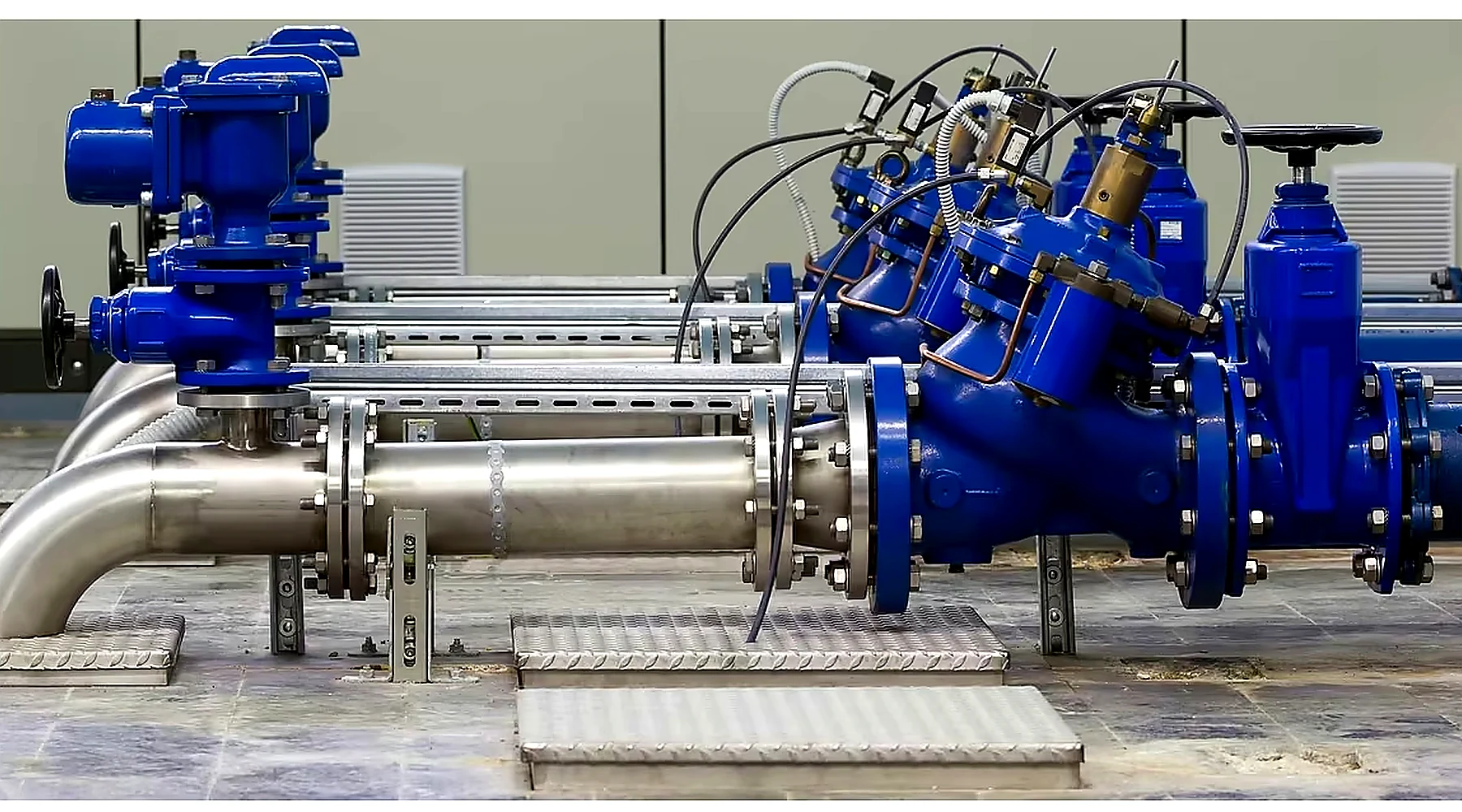Industrial process piping and facility mechanical systems.