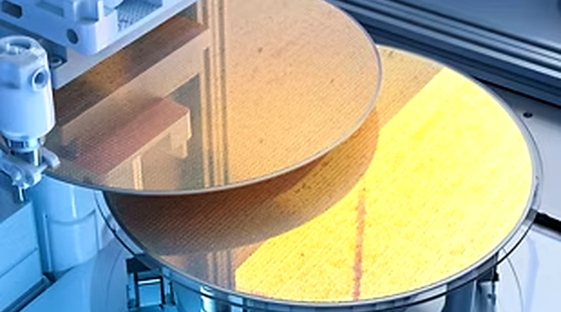 Semiconductor wafer and technical process environment.